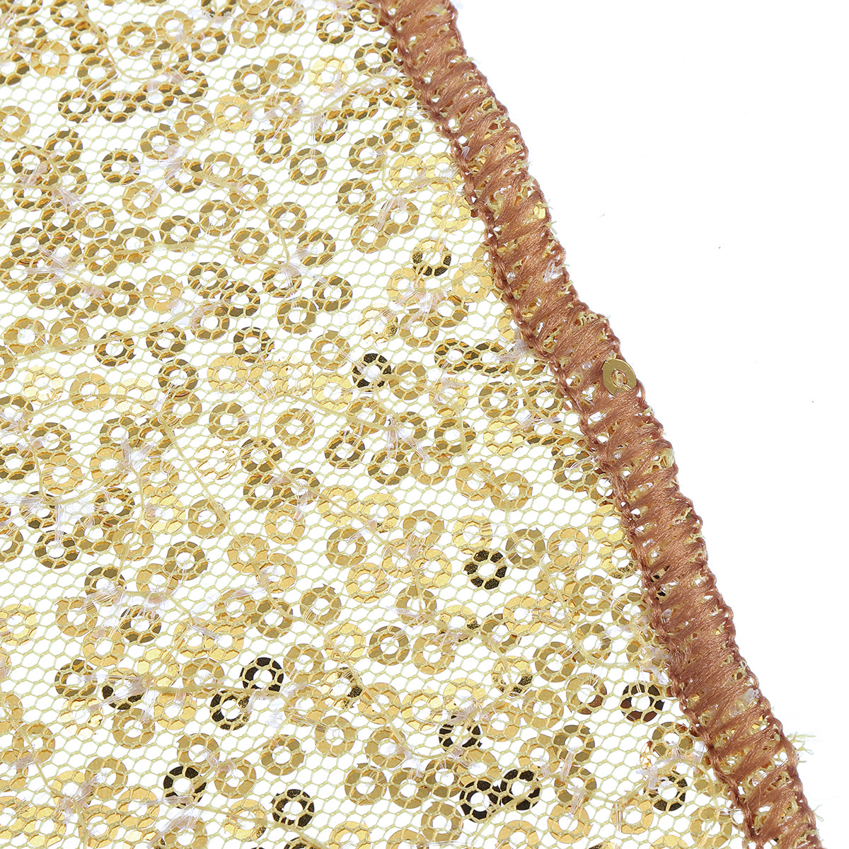 51''x20'' Gold Rose Sparkly Sequin Tablecloth Cover Banquet Wedding Party Decor