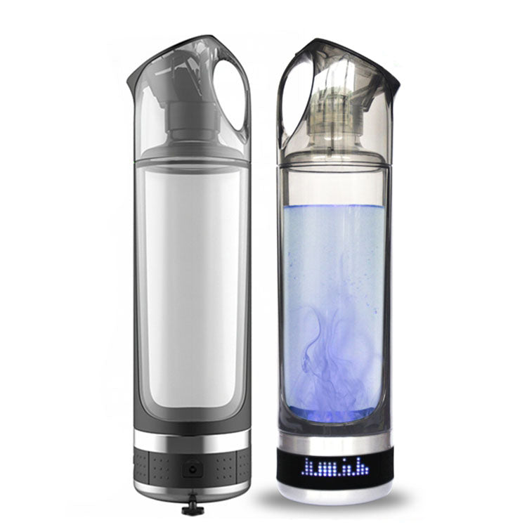 Portable USB Rechargable Hydrogens Rich Water Ionizer Maker Bottle Cup H2 USB Cable