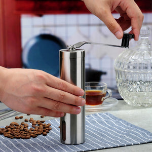 Hand Manual Coffee Grinder Portable Stainless Steel Coffee Mill Burr Makers Tool