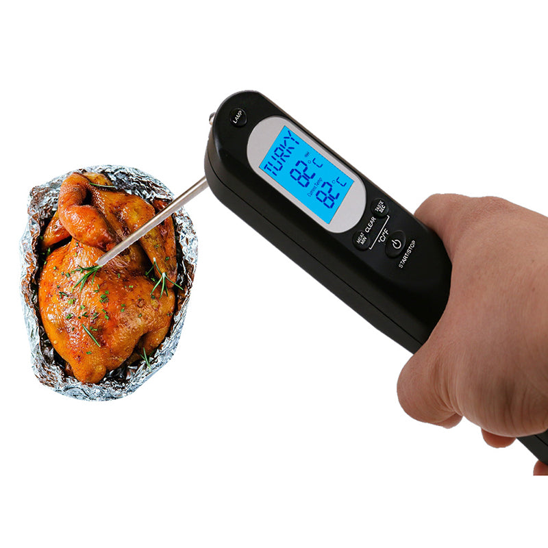 Minleaf ML-CT3 Kitchen Food Thermometer USB Thermometer Alarm Thermometer Temperature Voice Alarm