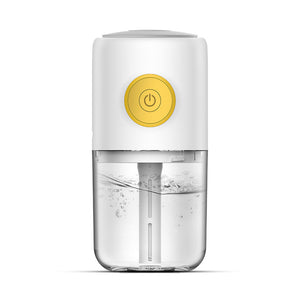 Deerma Mini USB Ultrasonic Mist Humidifier Water Diffusser Air Purifier Mist for Home XIAOMI Cooperation Brand (White)