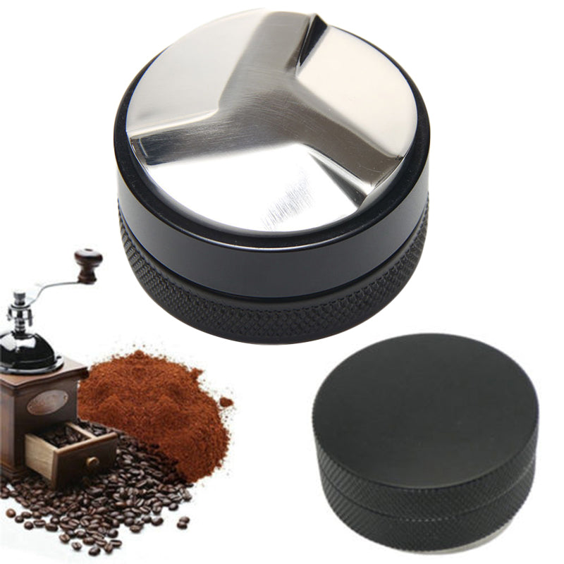 52mm Espresso Powder Distributor W/Three-Angled-Slopes Base Coffee Tamper Coffee Filter