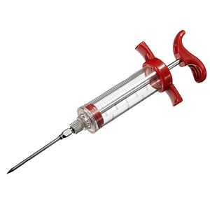 Honana BBQ Barbecue Marinade Sauce Injector Turkey Needle Seasoning Syringe