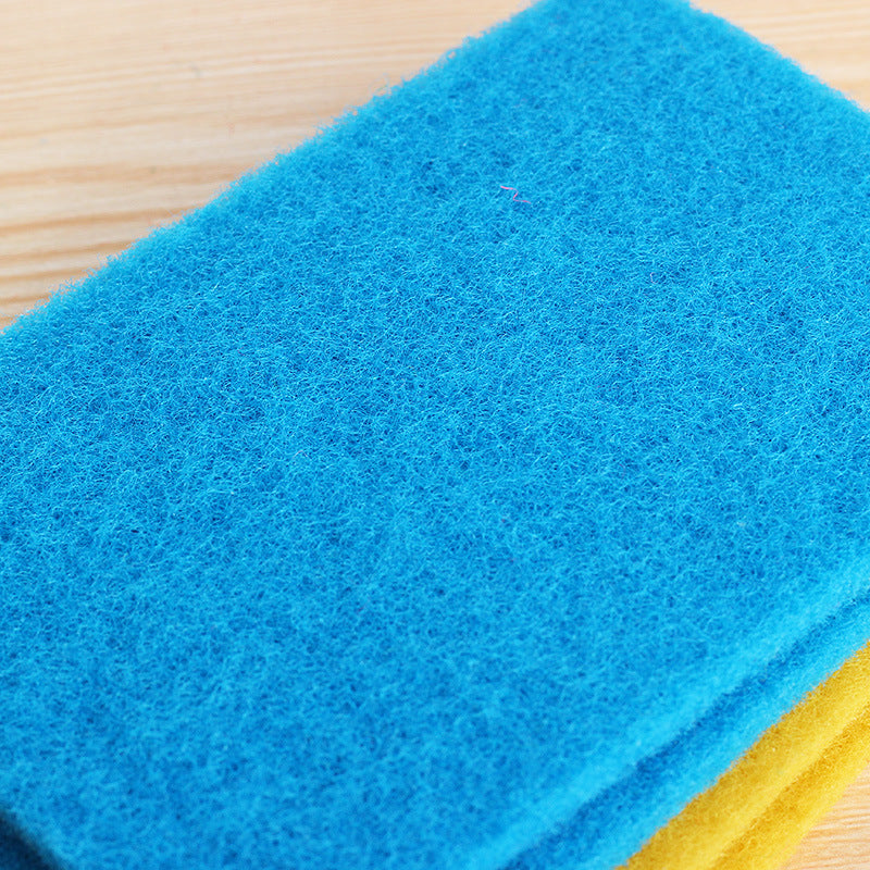 KCASA KC-CS15 10Pcs Dish Pan Washing Cleaning Sponge Brush Scrubber Dishcloth Cleaner Tool