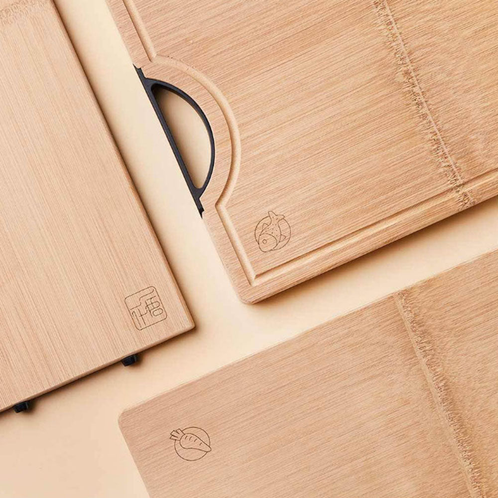 YIWUYISHI Bamboo Cutting Board Chopping Blocks Tool Bamboo Rectangle Chopping Board Kitchen Accessories From Xiaomi Youpin