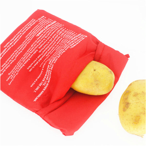 Honana CF-PB01 Microwave Oven Quick Fast Washable Potato Bag In 4 Minutes Potato Cooking Pouch      