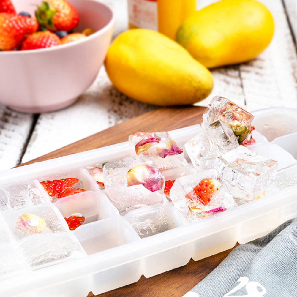 QUANGE LS010102 Home Kitchen Ice Cube Tray 24 Grid Icy Tray Rapid Demolding Large Capacity Small Ice Cube Mold Icy Tray Ice Popsicle From xiaomi youpin