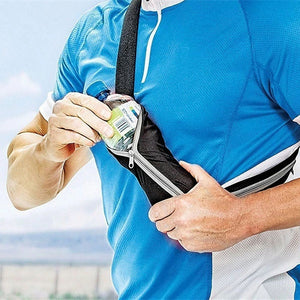 Expandable Pocket GO BELT Outdoor Sports Mobile Pocket Portable Belt Mobile Phone Pocket