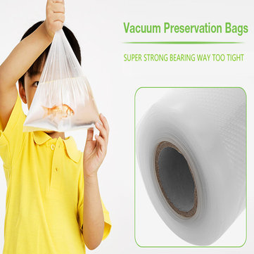 KCASA KC-VB06 15x500cm Vaccum Seal Ring Bag Roll Food Sealer machine Bag Kitchen Storage Fresh-keeping Bag  General Food Saver Bag