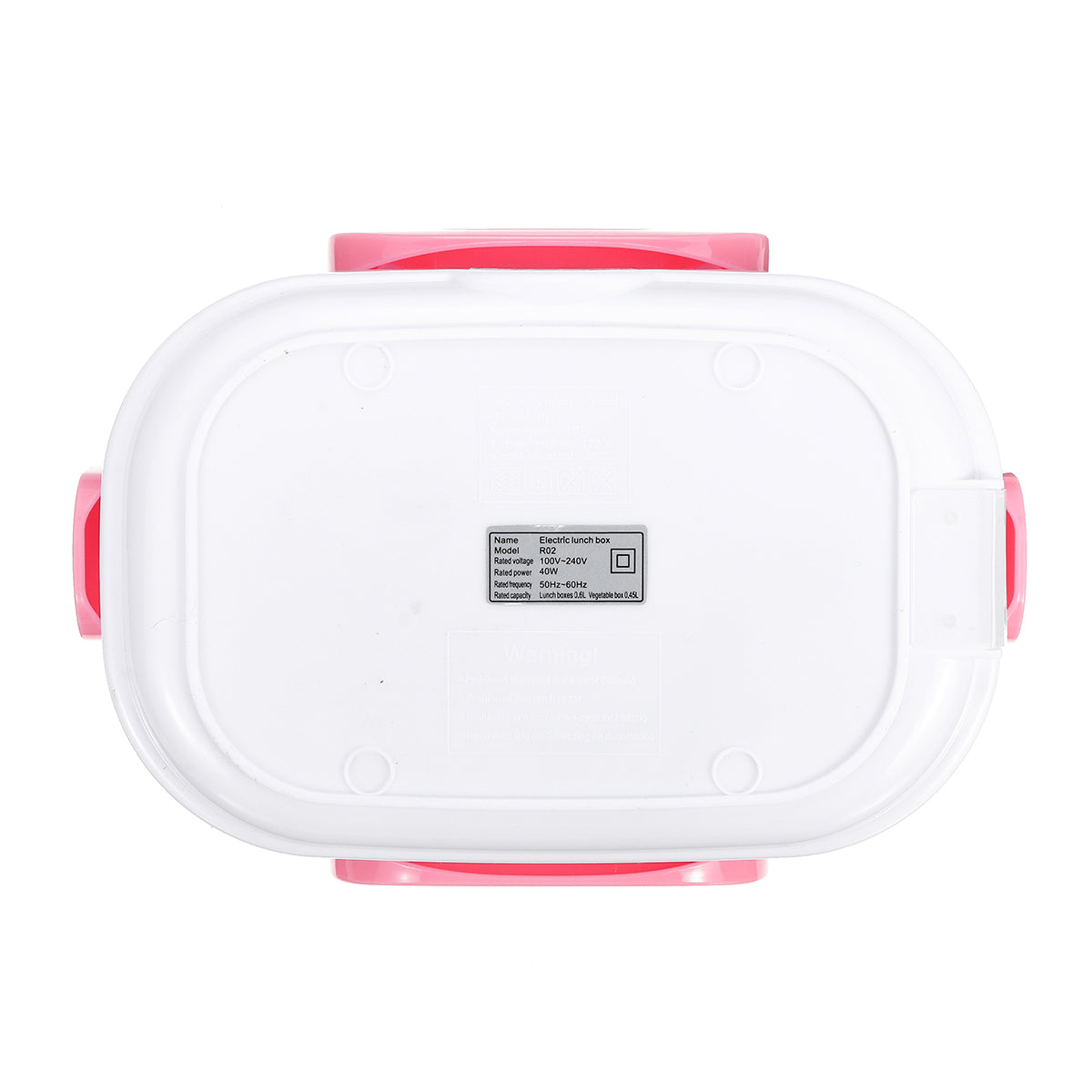 40W 1.05L Electric Lunch Box Portable Heated Bento Food Warmer Storage Container