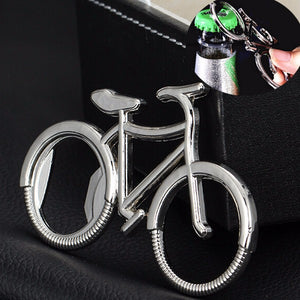 Portable Creative Bicycle Bottle Beer Opener Keychain Key Ring For Cycling Bike Lover