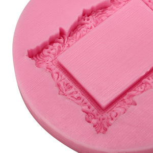 Square Frame Fondant Mold Silicone Mould Cake Decoration Tool Multifunction Baking Accesseries