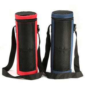 KCASA KC-BC09 Large Insulated Cooler Water Bottle Carrier Tote Bag Holder Travel Pouch Organizer  