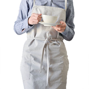 Cotton Aprons Kitchen Baking Overalls Pure Warm Color Simple Plain Style Apron