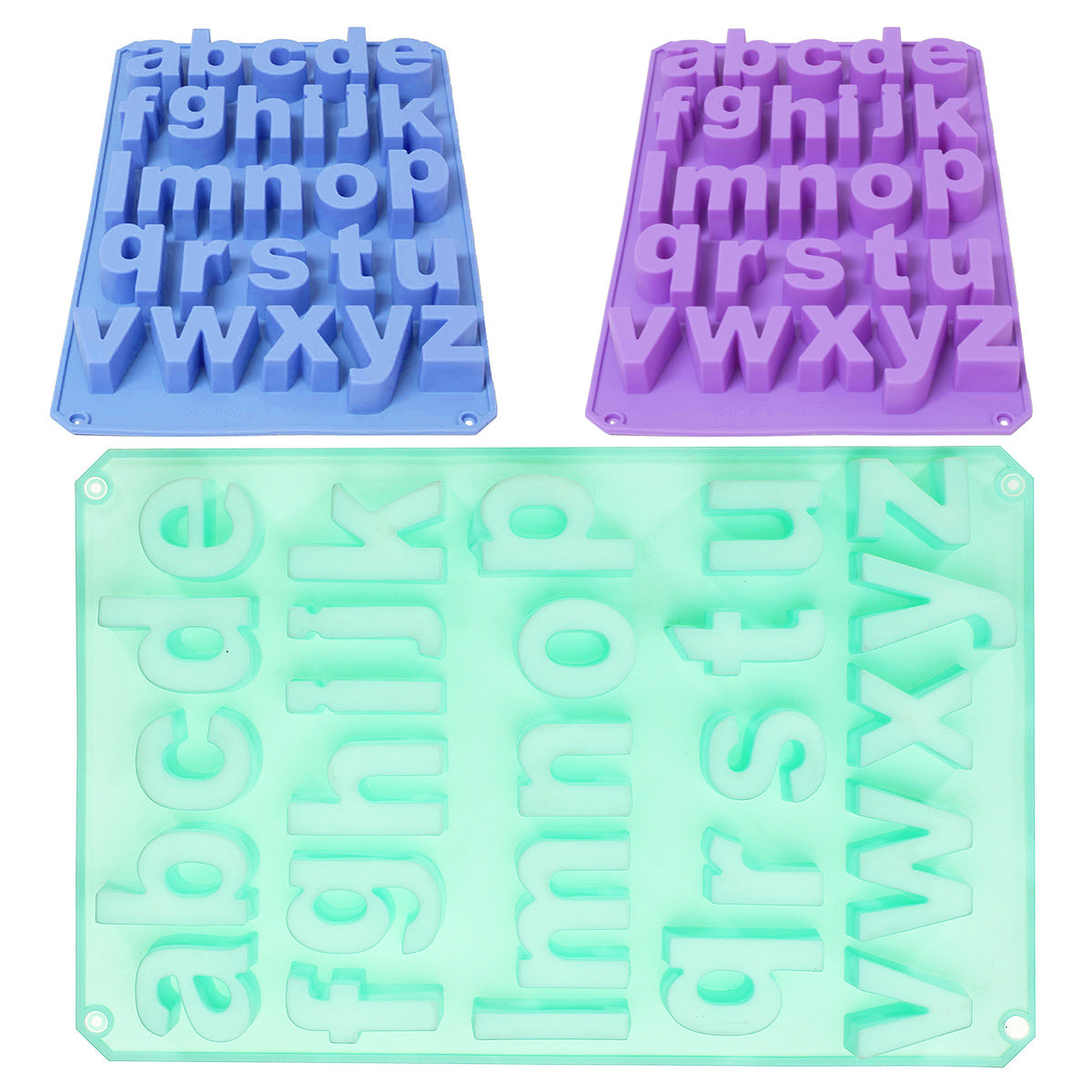 Alphabet Silicone Mould Cake Decorating Candy Cookie Chocolate Baking Mold DIY