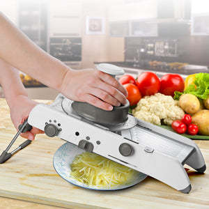 Mandoline Adjustable Stainless Steel Multi-function Vegetable Cutter Chopper Julienne Food Slicer