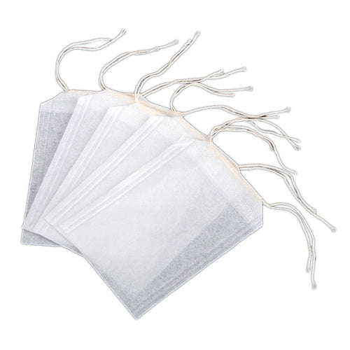 50 Pcs/Lot Teabags 5.5 x 6.5CM Empty Scented Tea Bags With String Heal Seal Filter Paper  