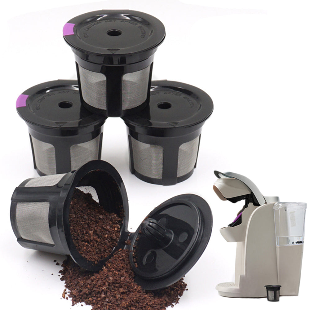 6PCS Reusable Refillable K-Cup Coffee Filter Cup for Keurig K50&K55 Coffee Maker Coffee Filter