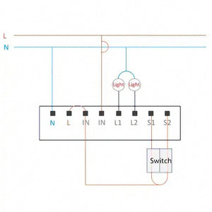 Aqara LLKZMK11LM Two-way Control Module Wireless Relay Controller 2 Channels Work For Mijia APP & Home Kit Control Module from xiaomi youpin