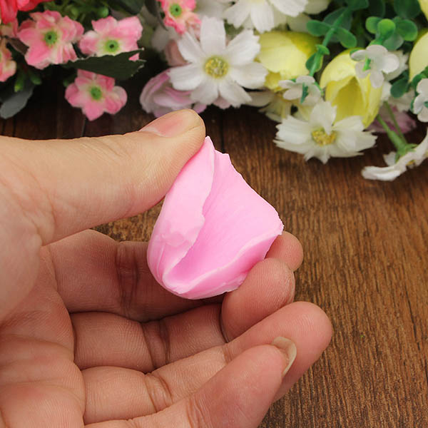 2Pcs Petal Shaped Silicone Mold Press Mould Cake Decoration Fondant Cake Mould