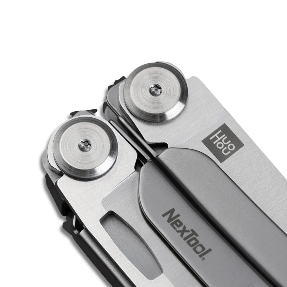 HUOHOU Multi-function Cutter 15 Functions Folding Bottle Opener Screwdriver / Pliers  / Scissor / Wood Saw Tools Kit from xiaomi youpin