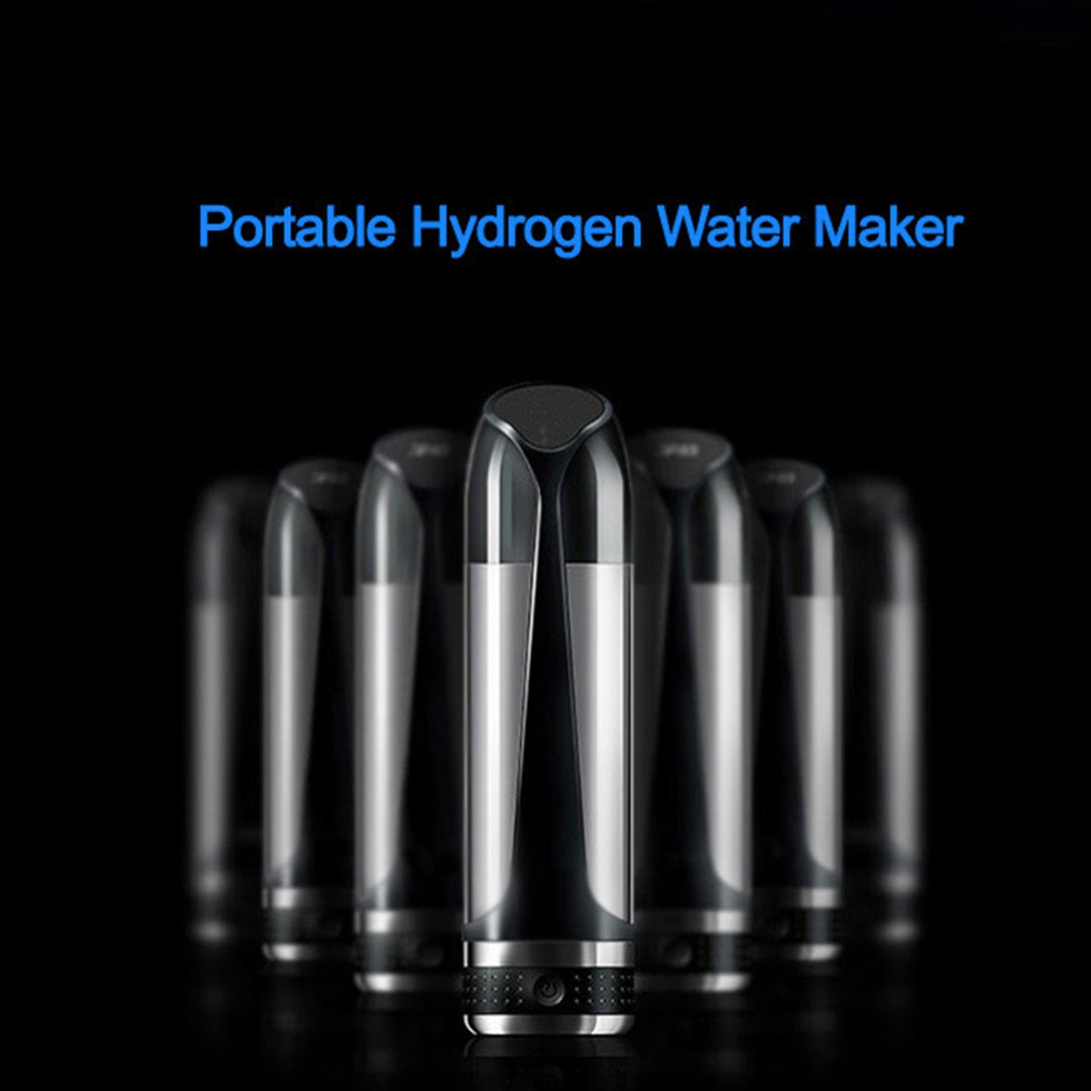 Portable USB Rechargable Hydrogens Rich Water Ionizer Maker Bottle Cup H2 USB Cable