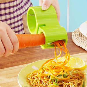 2 Blades Vegetable Spiral Slicer Vegetable Peeler Cutter Cucumber Carrot Veggie Julienne Tool  Fruit Slicing Tools