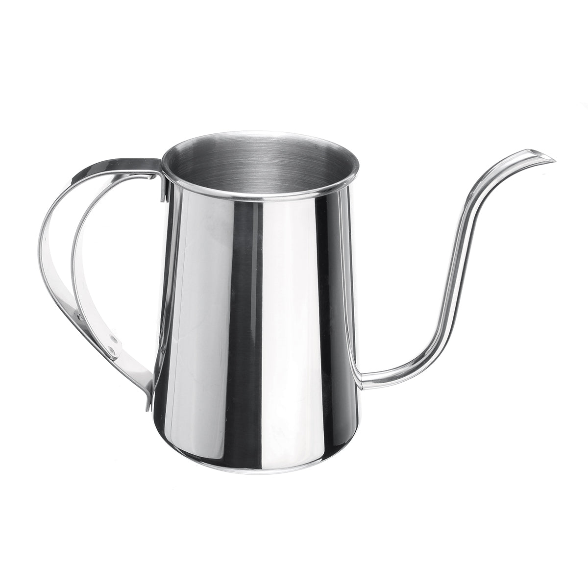 650ml Stainless Steel Pour Over Drip Coffee Tea Pot Kettle Colorful Home Kitchen Tea Making Tools