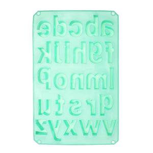 Alphabet Silicone Mould Cake Decorating Candy Cookie Chocolate Baking Mold DIY