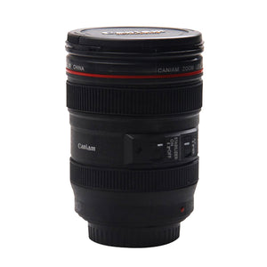 400ML Coffee Tea Mug SLR Camera Lens 24-105mm Food Grade PC 1:1 Scale Creative Cups