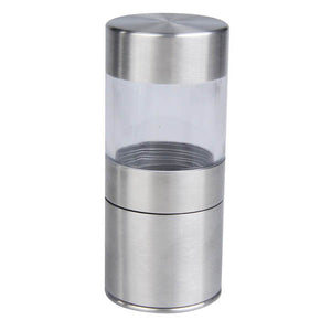 Stainless Steel Manual Pepper Salt Mill Grinder Spice Kitchen Mill Muller