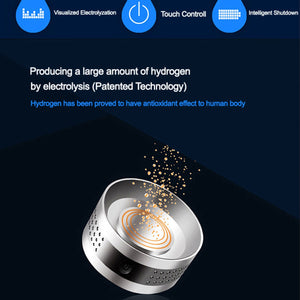 Portable USB Rechargable Hydrogens Rich Water Ionizer Maker Bottle Cup H2 USB Cable