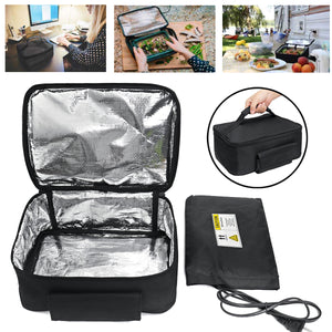 110/220V Electric Mini Portable Lunch Bag Oven Instant Food Heater Heating Warmer