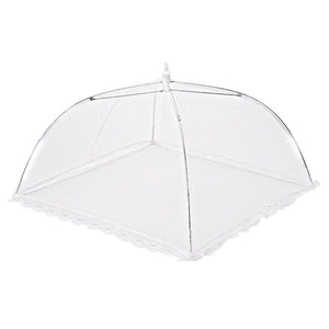 Folding Fly-proof Dirt-resistant Food Shield Gauze Umbrella Food Cover Picnic Kitchen Anti Fly Mosquito Net Table Tent Meal Cover Table Mesh Food Cover Kitchen Tools