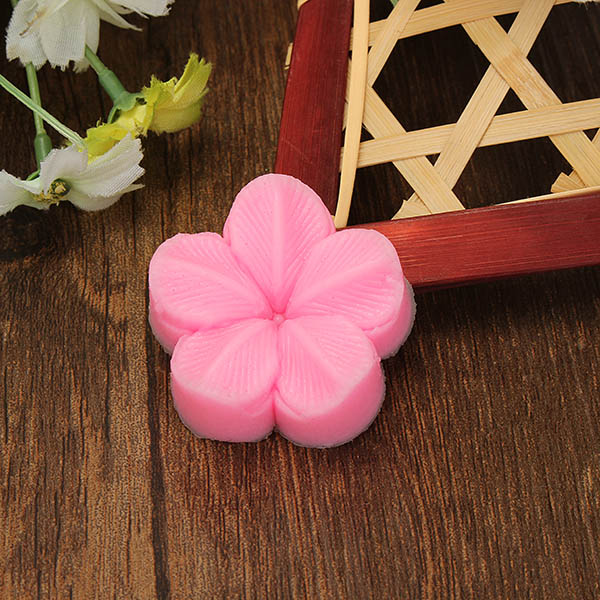 Five Petal Flower Leaf Fondant Cake Mold Fondant Decoration Soap Chocolate Mold