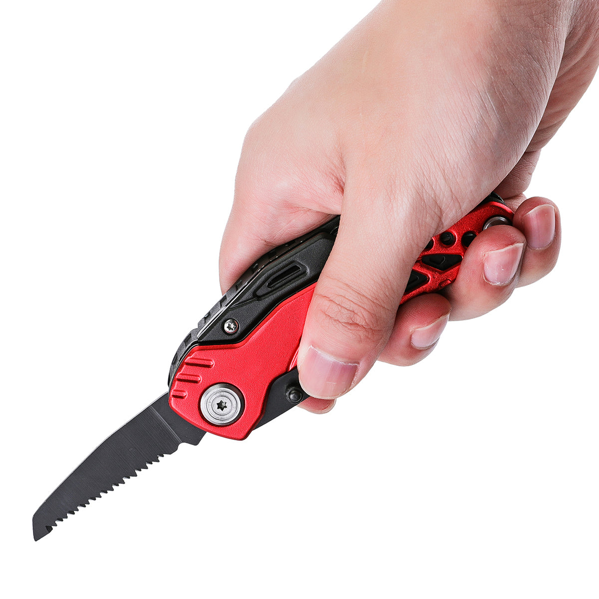 HUOHOU GHK-LP91 13 In 1 Multi-function Folding Tool Kitchen Bottle Opener Sharp Pocket Multitool Pliers Saw Blade Cutter Screwdriver From Xiaomi Youpin