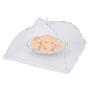 Folding Fly-proof Dirt-resistant Food Shield Gauze Umbrella Food Cover Picnic Kitchen Anti Fly Mosquito Net Table Tent Meal Cover Table Mesh Food Cover Kitchen Tools