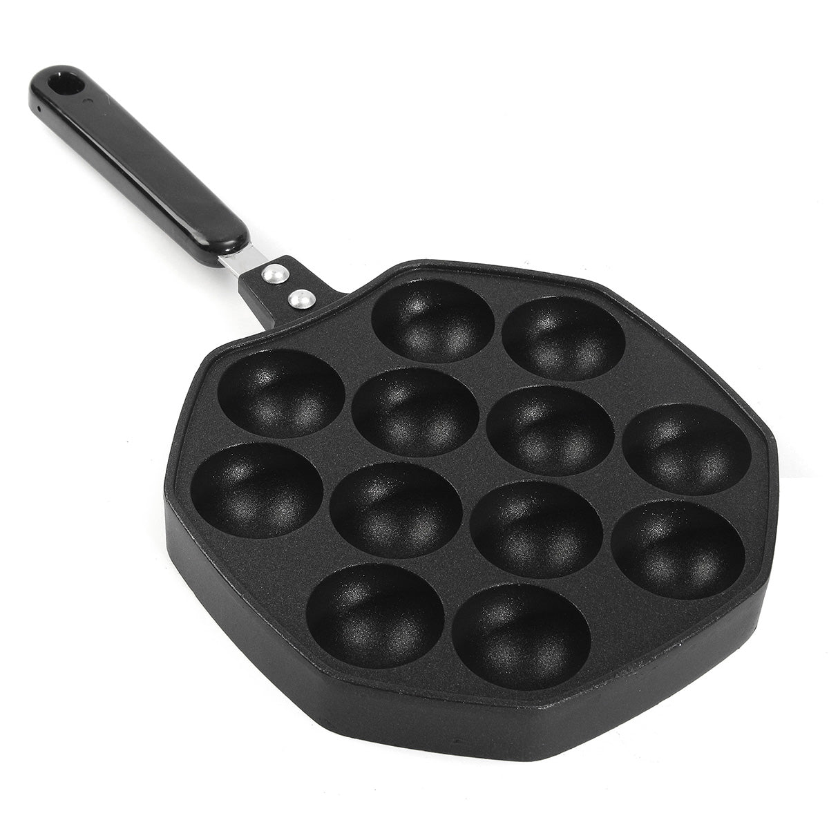 Takoyaki Pan 12 Cavities Takoyaki Maker Octopus Small Balls Baking Pan Frying Pan