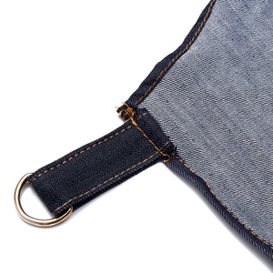 Men Ladies Denim Apron Bib Pocket Jeans Cafe Kitchen Cook Adjustable Uniform Kitchen Aprons