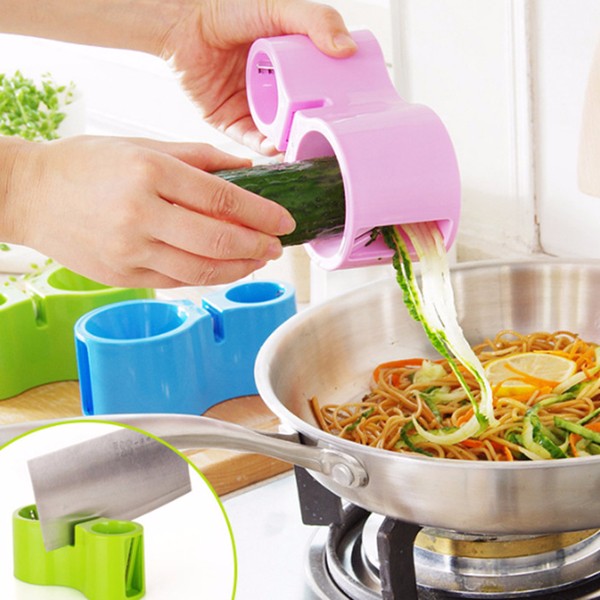 2 Blades Vegetable Spiral Slicer Vegetable Peeler Cutter Cucumber Carrot Veggie Julienne Tool  Fruit Slicing Tools