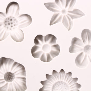 Flower Silicone Fondant Mold Cake Mould Decorating Baking Mold Sugarcraft Pastry Tool