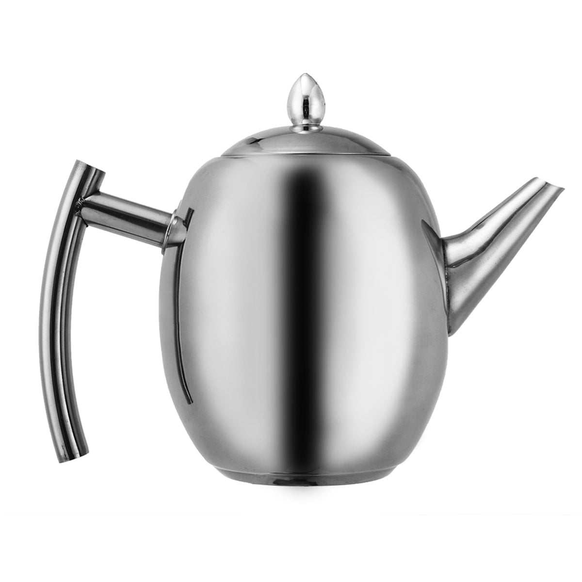 1L 1.5L Stainless Steel Coffee Pour Over Kettle Drip Tea Pot W/ Filter Strainer Coffee Tea Sets