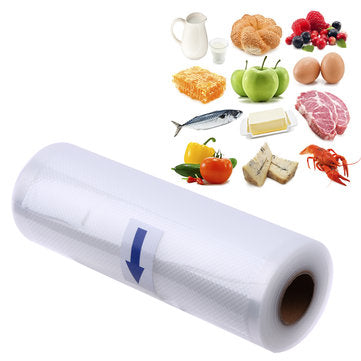 KCASA KC-VB06 15x500cm Vaccum Seal Ring Bag Roll Food Sealer machine Bag Kitchen Storage Fresh-keeping Bag  General Food Saver Bag