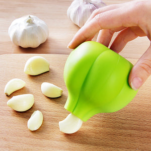 Silicone Garlic Peeler Garlic Peeling Tools Easy Useful Garlic Skin Remover Kitchen Gadget Supplies