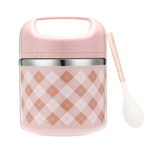 Vacuum Portable Stainless Steel Lunch Box Picnic Thermos Food Storage Container