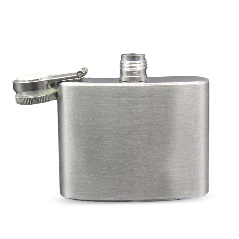 2oz Stainless Steel Pocket Flask Russian Hip Flask Male Small Portable Mini Shot Bottles Whiskey Jug Small Gifts For Man