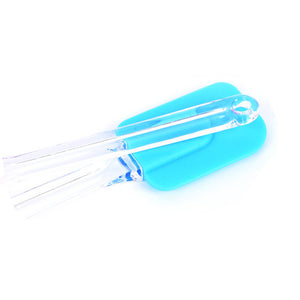 Silicone Scrapers Baking Scraper Cream Butter Handled Cake Spatula Cooking Cake Brushes Pastry Tool Food-grade Silicone Spatula Kitchen Utensil Cream Blade Brush