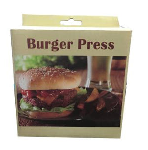 Honana KC-618 Round Shape Hamburger Press Aluminum Alloy Hamburger Meat Beef Non-Stick Coating Press Mold