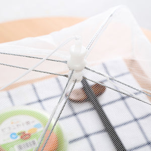 Folding Fly-proof Dirt-resistant Food Shield Gauze Umbrella Food Cover Picnic Kitchen Anti Fly Mosquito Net Table Tent Meal Cover Table Mesh Food Cover Kitchen Tools