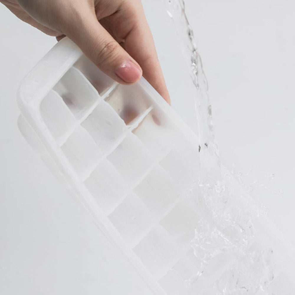 QUANGE LS010102 Home Kitchen Ice Cube Tray 24 Grid Icy Tray Rapid Demolding Large Capacity Small Ice Cube Mold Icy Tray Ice Popsicle From xiaomi youpin